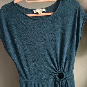 Monteau Los Angeles Teal Maxi Dress Size M